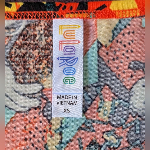 Disney x LuLaRoe Classic Mickey Spandex Shirt - xs - Picture 3 of 3